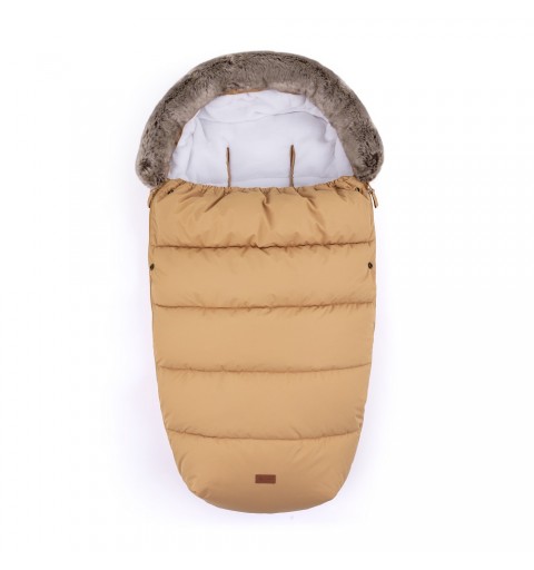 Petite&Mars Comfy 4w1 - śpiwór, śpiworek do wózka, uniwersalny | Elegant Caramel White